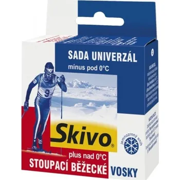Lyžařský vosk odrazový vosk Skivo Univerzál, sada 111051