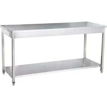 Dílenský stůl GS - 157 stůl, 1500 x 700 x 850 mm, nerez