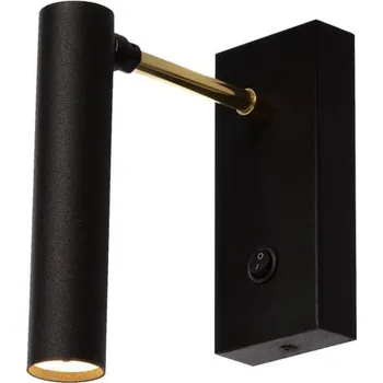 Nástěnné svítidlo Kaspa, Nástěnné svítidlo Lars černo-zlaté - Formadore