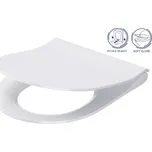 CERSANIT - WC sedátko CITY OVAL SLIM antib. OFF EASY jedno tlačítko K98-0146