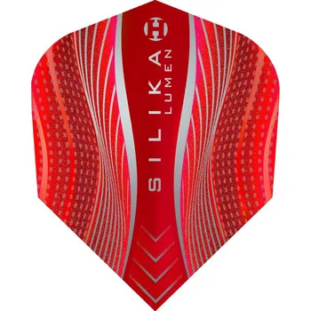 Šipka Letky na šipky Harrows Silika Lumen červené, No6, 100 mikronové