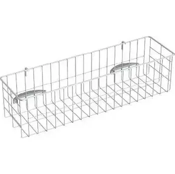 Odpadkový koš PV 864 MA - vyjímatelný drátěný koš z nerezové oceli 39x13x12 cm