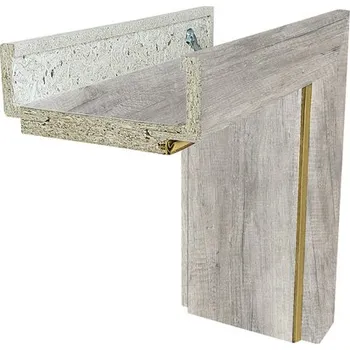 Zárubeň Obložková zárubeň Solodoor 90 P šířka 100 mm dub Canyon