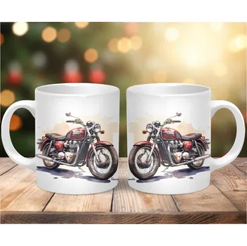 Hrnek 330ml,MOTORKA vzor 10 , cena za 1 ks