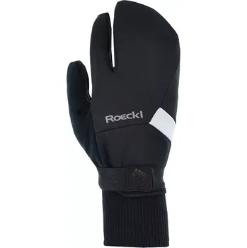 Běžecké rukavice Roeckl Lappi Trigger 2 Black/White (Běžkařské/biatlonové rukavice)