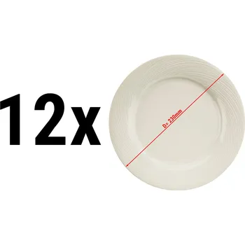 Talíř G.Gastro (12 Kusů) SEMPRE - Talíř mělký - Ø 23 cm