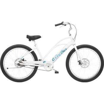 Elektrokolo ELECTRA Cruiser Go! Rám se sníženou horní trubkou (step-thru) WHITE M 2024