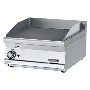 Grilovací deska 56x51 plynová chromovaná hladká bez podestavby | RM - FTLT-76GS