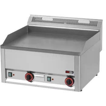 Kuchyňský gril Grilovací deska 65x48 elektrická hladká bez podestavby 400 V | REDFOX - FTH 60 EL