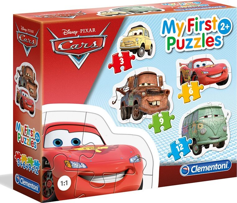 Clementoni Moje první puzzle Auta 4v1 3/6/9/12 dílků od 145 Kč - Zbozi.cz