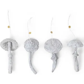 Vánoční dekorace Ferm Living, Ozdoby na vánoční stromek Ferm Living houby 4 ks - Formadore