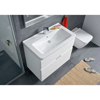 Nábytek Skříňka pod umyvadlo 850 mm, 1-2 zásuvky Cubito pure Bílá H40J4264025001