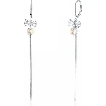 Šperk Stříbrné visací náušnice