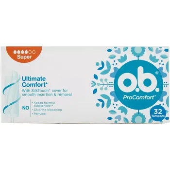 Menstruační tampony O.B. Tampony ProComfort Super 32 ks