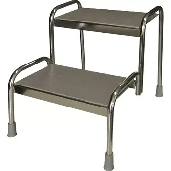 Schůdek DVOJSTUP - N schůdky, nerez