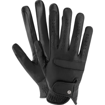 Jezdecké rukavice Kožení rukavice Deluxe ELT Barva: black, Velikost: L