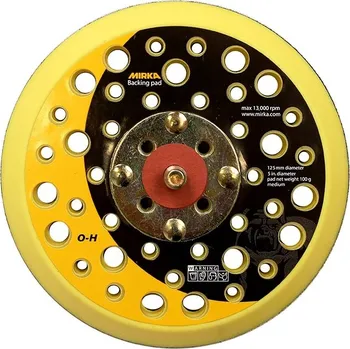 Brusný kotouč Podložný talíř MIRKA pro bezprašné broušení 125mm, závit 5/16", střední tvrdost