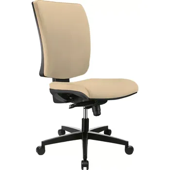 BOLZANO ASYN židle kancelářská, koženka AN 096 - koženka béžová