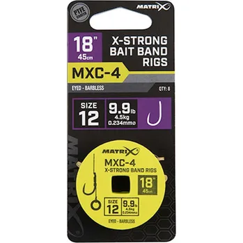 8ks - Hotový Návazec Matrix MXC-4 X-Strong Bait Band Pole Velikost 16