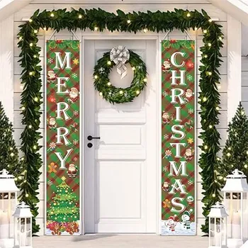 Plakát Vánoční závěsný banner na dveře