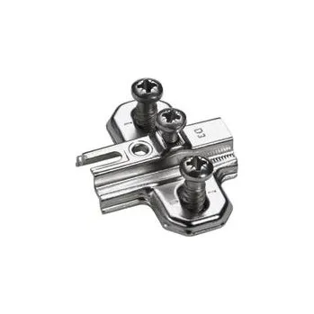 Nábytkové kování HETTICH 1079222 Slide-on montážní podložka D1,5 eurošroub (HETTICH 1079222 Slide-on montážní podložka D1,5 eurošroub)