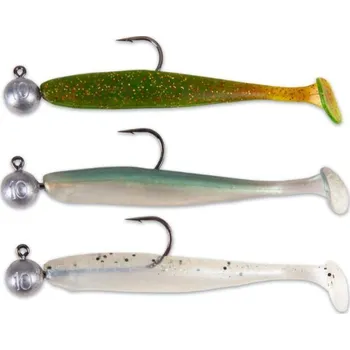 Rybářský háček 3ks - Gumová Nástraha Iron Claw Easy Shad PnP 5cm Mix 3