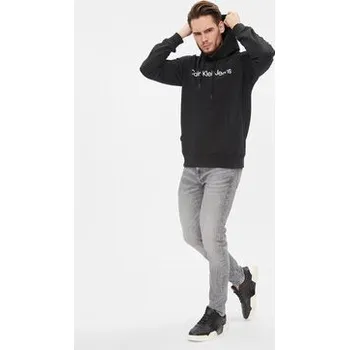 Pánské oblečení Calvin Klein Jeans Mikina J30J322551 Černá Regular Fit S