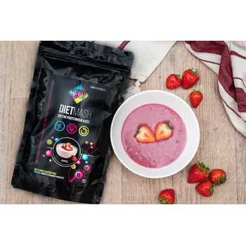 Keto dieta Ketolinie Proteinová kaše s příchutí jahoda 300g 10 porcí