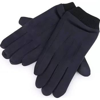 Rukavice Pánské rukavice s nápletem modré (290731)