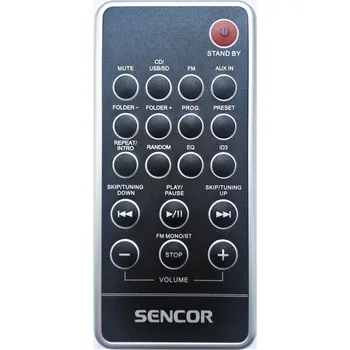 SENCOR SPT330 - kompatibilní značkový dálkový ovladač General