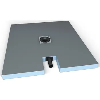 WEDI Fundo Plano 900x900x65 podlahový prvek komplet vč. odtoku
