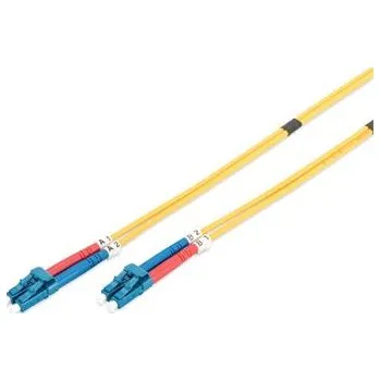 Síťový kabel DIGITUS Fiber Optic Patch Cord, LC to LC Singlemode 09/125 µ, Duplex Length 5m
