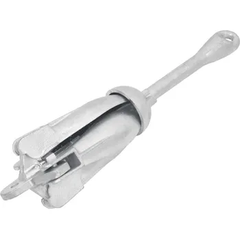 vidaXL Skládací kotva Silver 6 kg žárově pozinkovaná litina [94271]