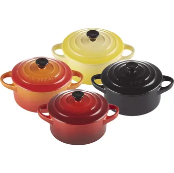 Le Creuset, Nádobí na zapékání a servírování Mini Cocotte 250 ml barevná 4 ks - Formadore