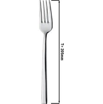 Příbor G.Gastro (12 Kusů) Vidlička Giancarlo - 20,5 cm