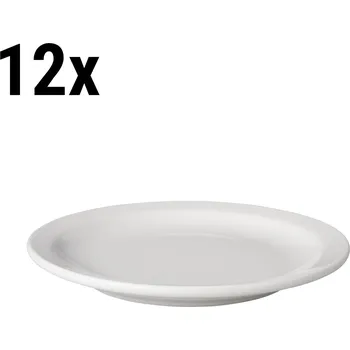 Talíř G.Gastro (12 kusů) BUDGETLINE - Talíře - ploché Mammoet - Ø 160 mm - bílé