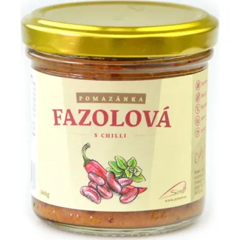Rostlinná pomazánka Pomazánka fazolová s chilli - VEGAN - Seneb 140g