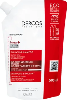 Šampon Vichy Dercos Energy+ energizující šampon 500 ml náhradní náplň