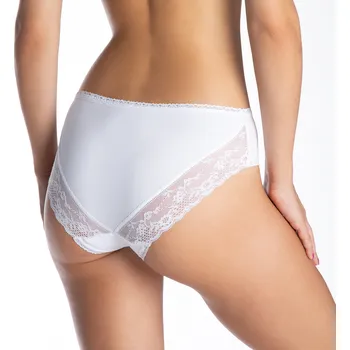 Dámské oblečení Dámské kalhotky Lama L-4000 BI-01 A'2 bílá XL