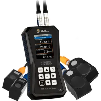 Průtokoměr Průtokoměr PCE-TDS 200 SM, se 4 snímači, jmenovitá šířka DN 15 - 700