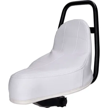 Sedlo na kolo OEM Standard Sedlo Chopper bílé, Puch 44334
