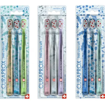 Curaprox CS 5460 Ultra soft 3ks WINTER Berry