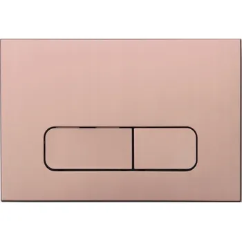 Splachovací tlačítko MEXEN - NAPO 02 Tlačítko modul růžové zlato /kompatibilní s modulem Geberit Delta UP100/ 604205