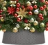 Vánoční dekorace vidaXL 331303 podložka pod vánoční stromek 65 x 19,5 cm hnědá
