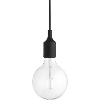 Muuto, Závěsná lampa Muuto E27 černá - Formadore