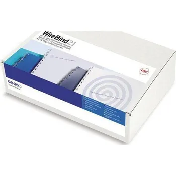 Vazač Drátěné hřbety GBC Multibind A4 21L 12 mm, bílé