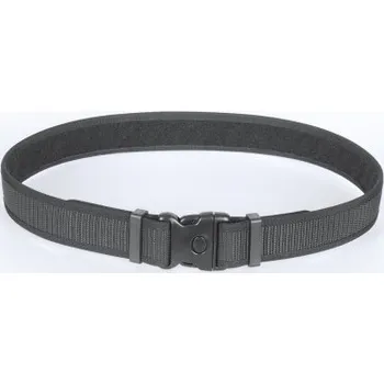 Opasek Služební opasek Dasta s plastovou sponou, tvrzený, vnitřní VELCRO pásek, 2 poutka