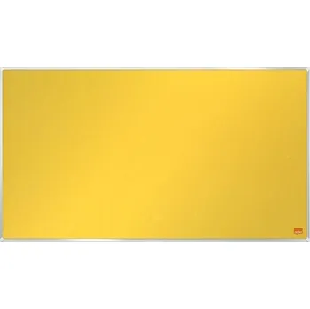 Kancelářský nábytek 1915430 Širokoúhlá textilní nástěnka "Impression Pro", žlutá, 40"/ 89 x 50 cm, hliníkový rám, NOBO