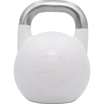 TRUESTEEL Závodní ocelový Kettlebell (barevný 4 kg - 32 kg) 4 kg