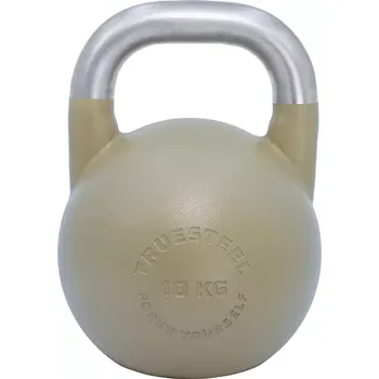 TRUESTEEL Závodní ocelový Kettlebell (barevný 4 kg - 32 kg) 10 kg